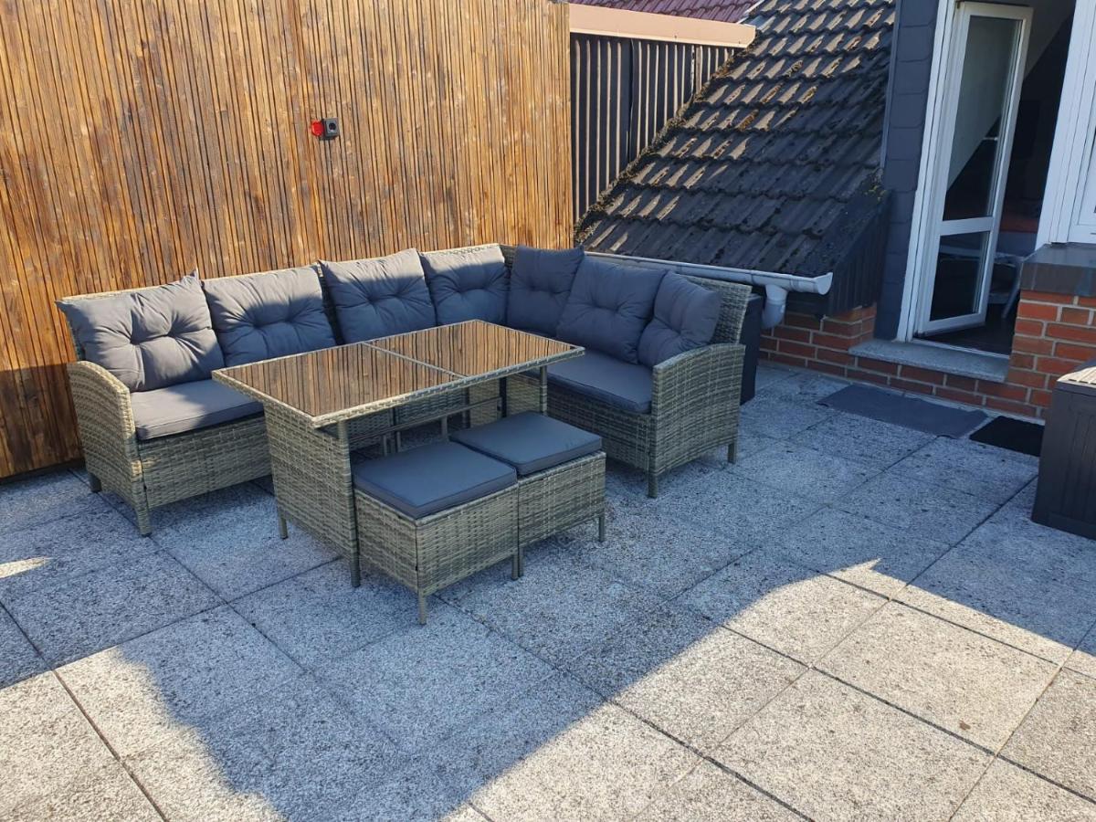 Neumuhler Hof: Ferienwohnung "Benjamin" mit Dachterrasse und Sonnenuntergang Schwerin  Exterior photo