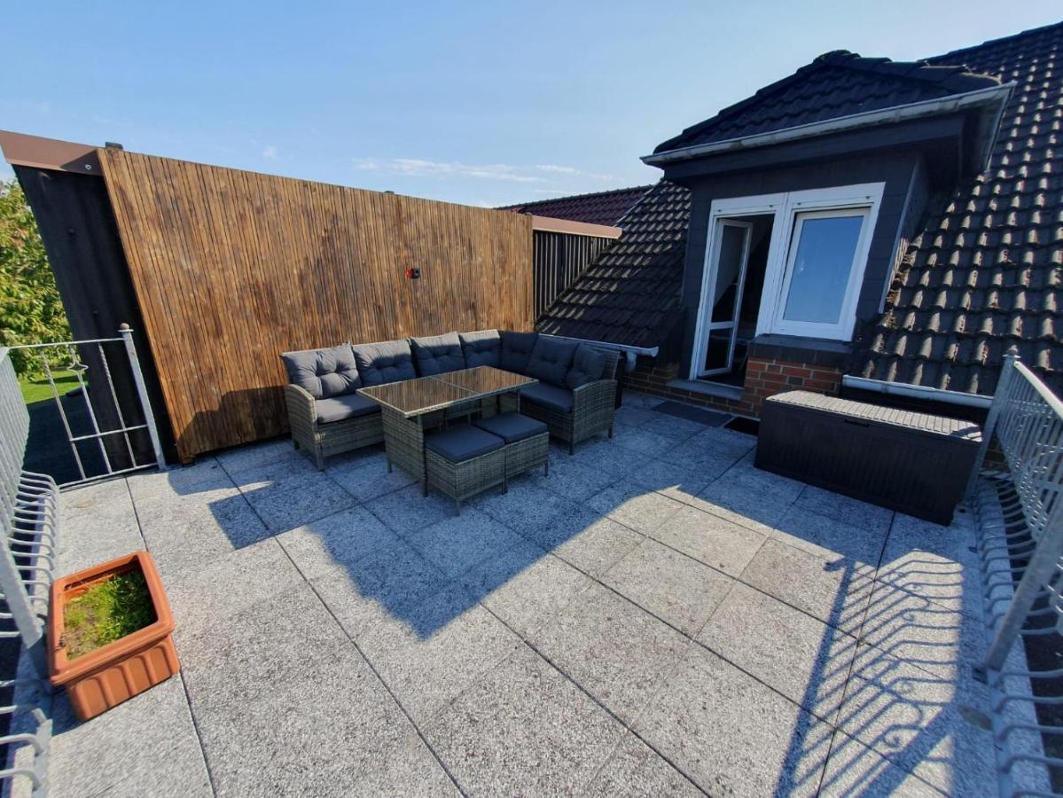 Neumuhler Hof: Ferienwohnung "Benjamin" mit Dachterrasse und Sonnenuntergang Schwerin  Exterior photo